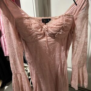dELiA*s | Dresses | Delias Pink Lace Mini Dress Nwot | Poshmark